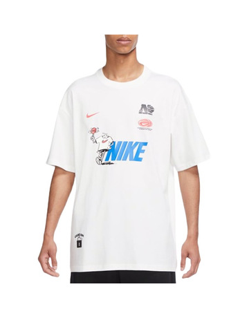 Nike Men's Basketball T-Shirt "White"