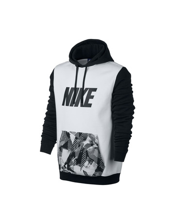 Nike NSW Po Flc Sp Hoodie (100/white/black)