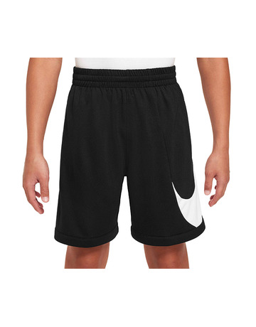 Nike Kids Swoosh Multi+ Dri Fit Short "Black White"