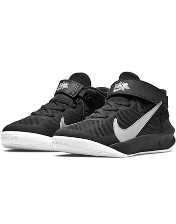 Nike Team D 10 FlyEase (PS) "Black"