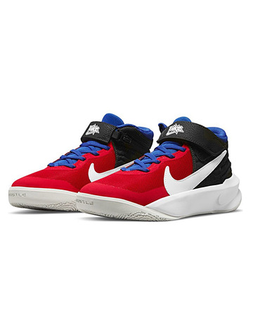 Nike Team Hustle D 10 FlyEase  "RedBlack"
