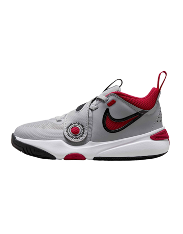 Nike Team Hustle D 11 (PS) "Grey GymRed"