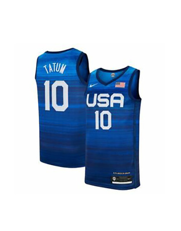 Nike USA T-Shirt Basketball Jersey # 10 TATUM #