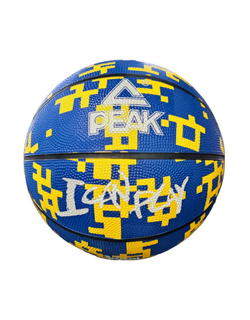 Balón Basket Peak "I Cam Play Blue-Yellow" (Talla 5)