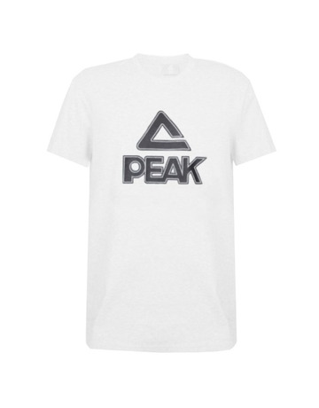 Camiseta Adulto/Niñ@ Peak Sport Basketball Round Neck Big Graphic "White"
