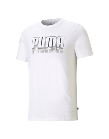 Camiseta Essentials Logo Niño PUMA White
