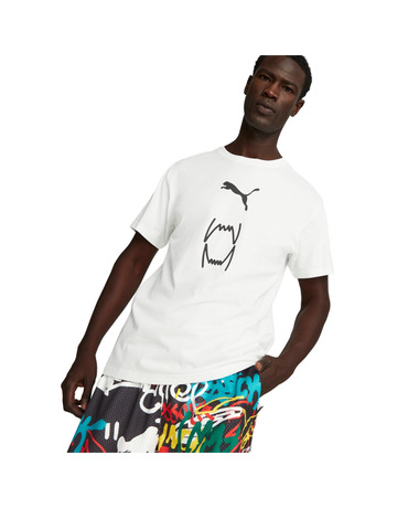 Puma Basketball Franchise Core Tee "White"