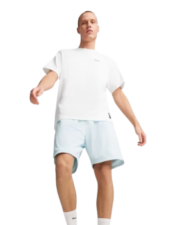 Puma Basketball Jaws EMB Core Tee "White"