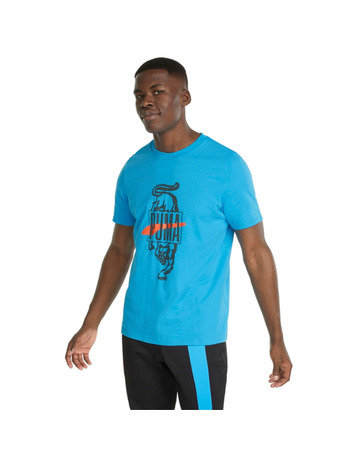 Puma Basketball Qualifier SS Tee "Blue"