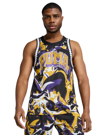 Puma Basketball Rival Rage AOP Mesh Tank "Team Volet-AOP"