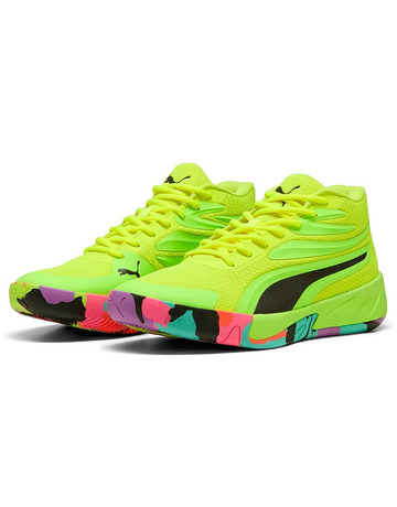 Puma Court Pro Marble "Yellow Alert-Green Glare"