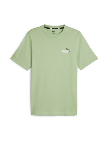 Puma ESS+ 2 Col Small Logo Tee "Pure Green"