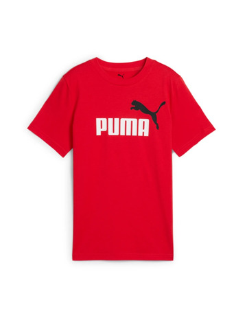Puma ESS 2 COLOR No.1 Logo Tee B "For All Time Red"