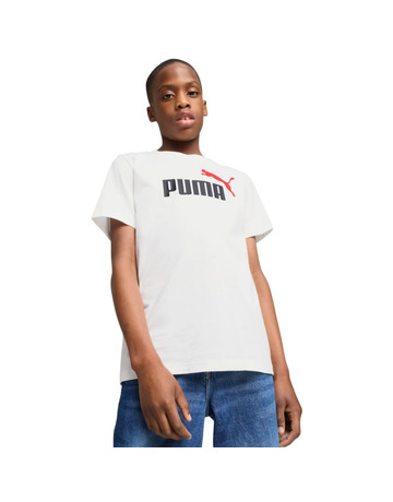 Puma ESS 2 COLOR No.1 Logo Tee B "White"