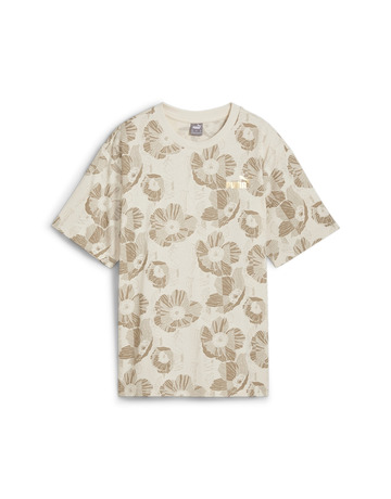Puma ESS+ CLASS ACT AOP Tee "Alpine Snow"