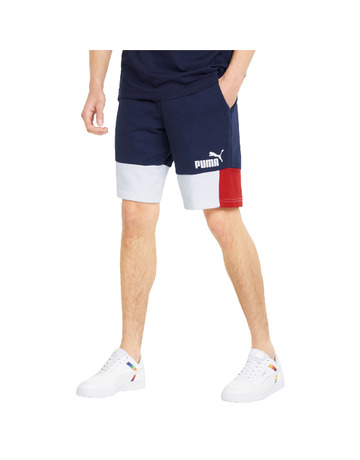 Puma Essentials+ Block Shorts 10" TR "Peacoat"