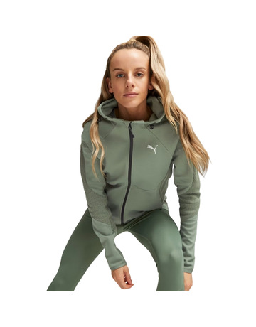 Puma EVOSTRIPE Full-Zip Hoodie "Eucalyptus"