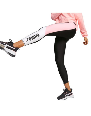Puma Fit Eversculpt Color Block HW 7/8 Tight "Black-Koral Ice"