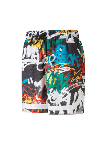 Puma Basketball Graffiti Shorts "Multi Print"