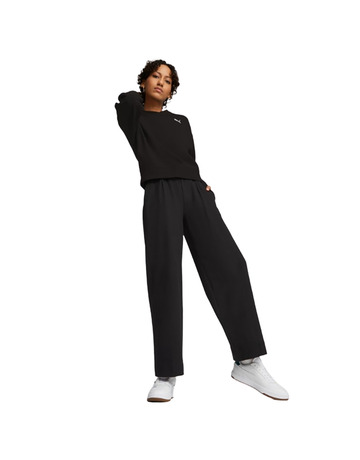 Puma HER High Waist Straight Pants "Black"