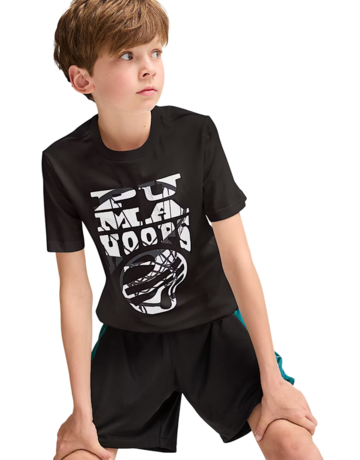 Puma Junior Basketball Blueprint Tee "Black"