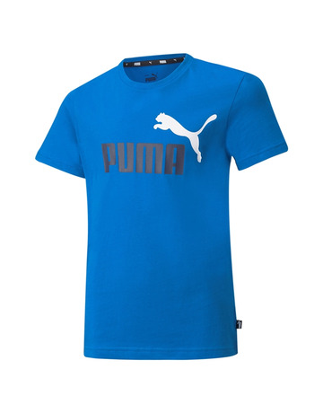 Puma Junior Essentials 2 Col Logo Tee (white)