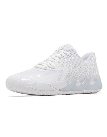 Puma LaMelo Ball MB1 Low JR. "Triple White"
