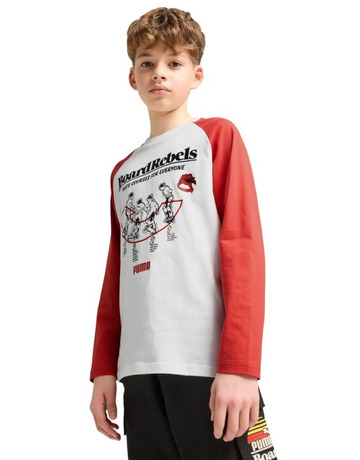 Puma MID90S Longsleeve Tee B "White"
