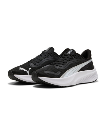 Puma Pounce Lite Jr  "Black-Silver"