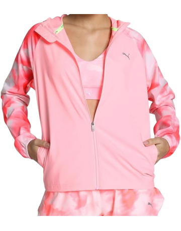 Puma RUN Favorite AOP Woven Jacket "Koral Ice"