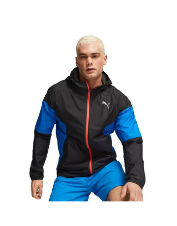 Puma Run Lightweight Jacket "Black-Ultra Blue"