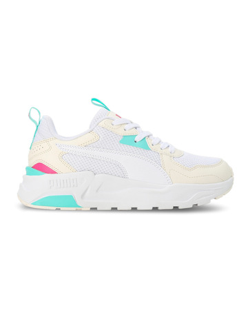 Puma Trinity Lite Jr. "Pristine-White/Mint"