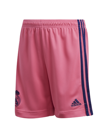 Adidas Junior Real Madrid Away 20/21 Short "Spring Pink"