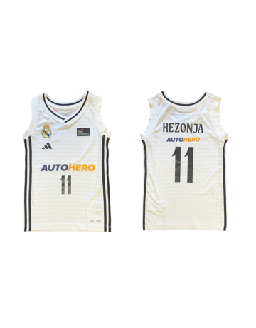 Real Madrid Camiseta Basket Niñ@ 1ª Equip 24/25 # 11 HEZONJA #