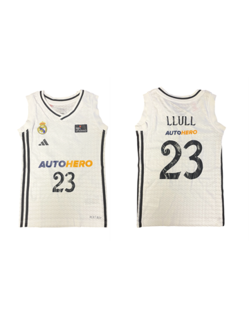 Real Madrid Camiseta Basket Niñ@ 1ª Equip 24/25 # 23 LLULL #