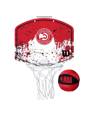 Set Minicanasta Wilson Team Mini Hoop NBA Atlanta HAWKS