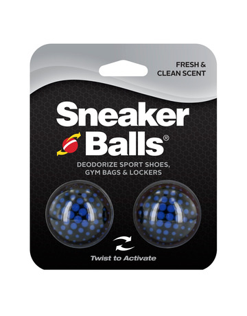 Sneakerballs 2 Pack Air Freshners Matrix Blue