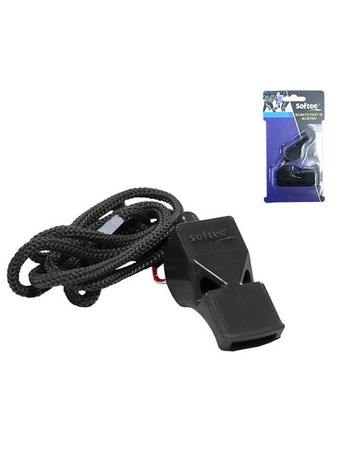 Silbato Softee Fast 50 Blister "Black"
