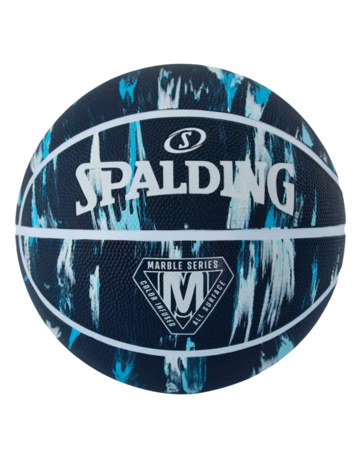 Balón Basket Spalding Marble Series Blue Navy (Talla 7)