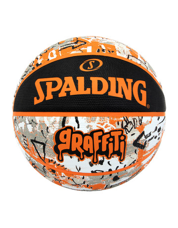 Balón Spalding Orange Graffiti Sz7 Rubber  (Talla 7)