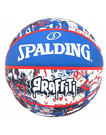 Balón Spalding Blue Red Graffiti Sz7 Rubber (Talla 7)