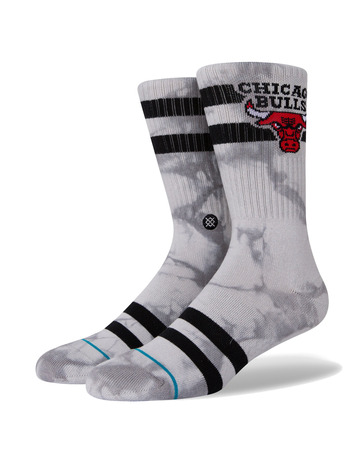 Stance Casual NBA Bulls Dyed Crew socks "Grey"