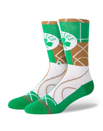 Stance Casual NBA Zone BOS Crew Socks