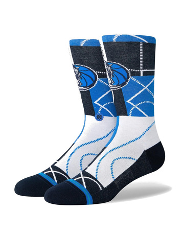Stance Casual NBA Zone DAL Crew Socks