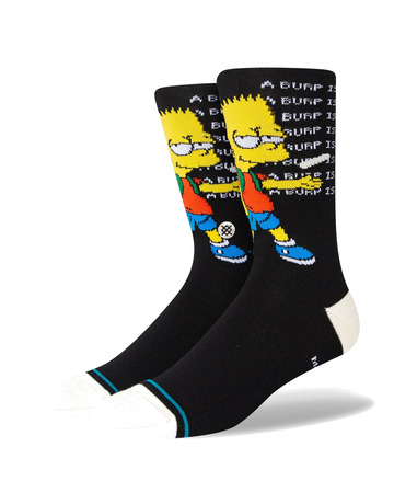 Stance Casual The Simpsons Troubled Crew Sock