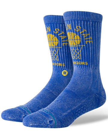 Stance Casual Vintage Golden State Warriors Crew Socks