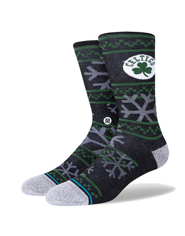 Stance NBA Boston Celtics Frosted 2 Crew Socks "Black"