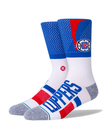 Stance NBA Clippers Shortcut 2 Socks "Blue"