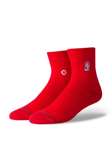 Stance NBA Logoman Quarter Socks