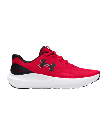 UA Boys' Grade School Surge 4 Running Shoes "Red"